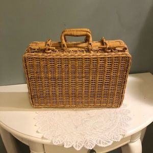 Wicker Suitcase
